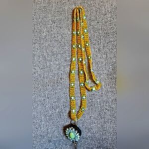 Loom woven lanyard